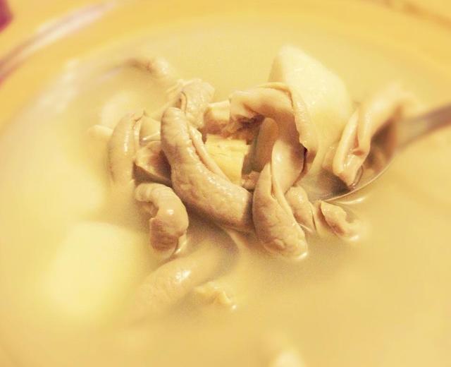 黄芪山药猪肚汤的做法