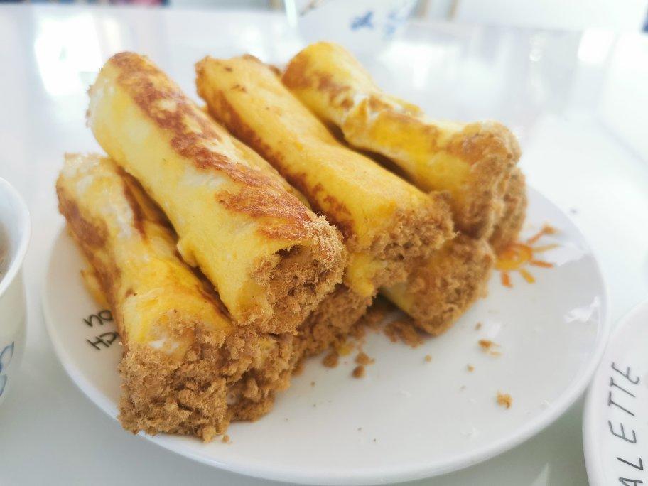 芝士肉松吐司卷