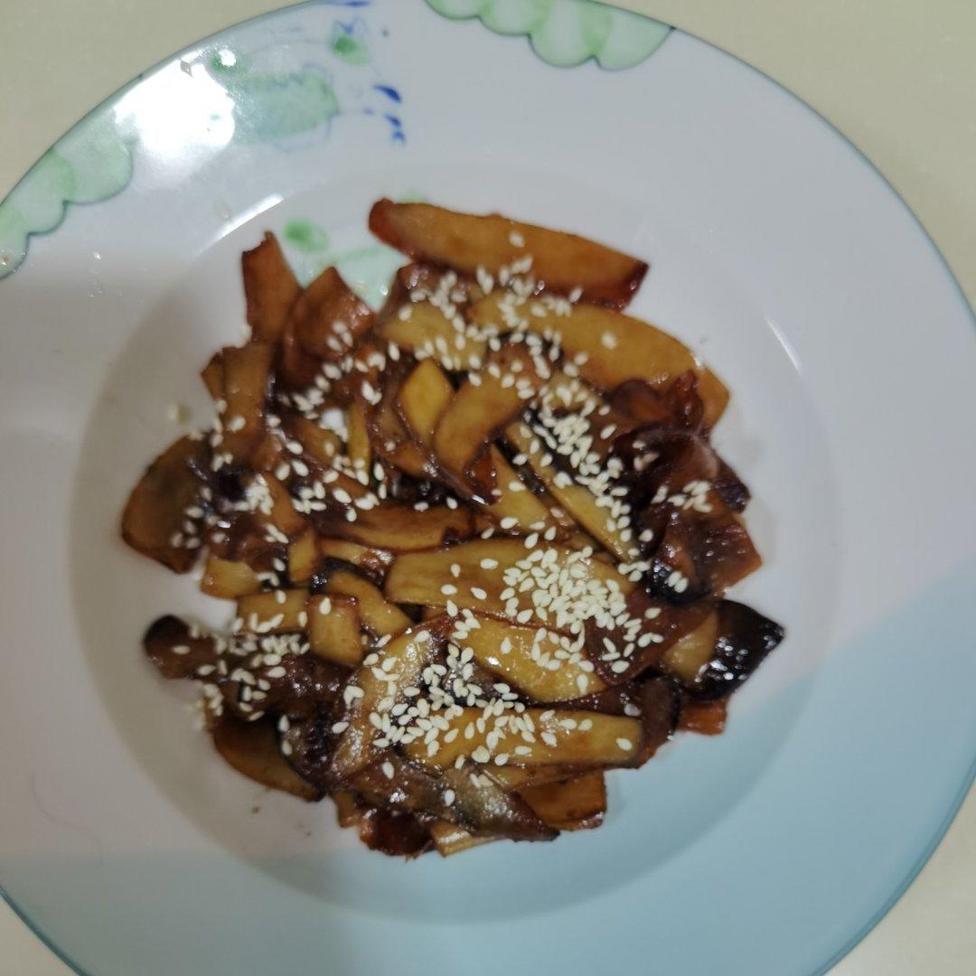 干煸杏鲍菇