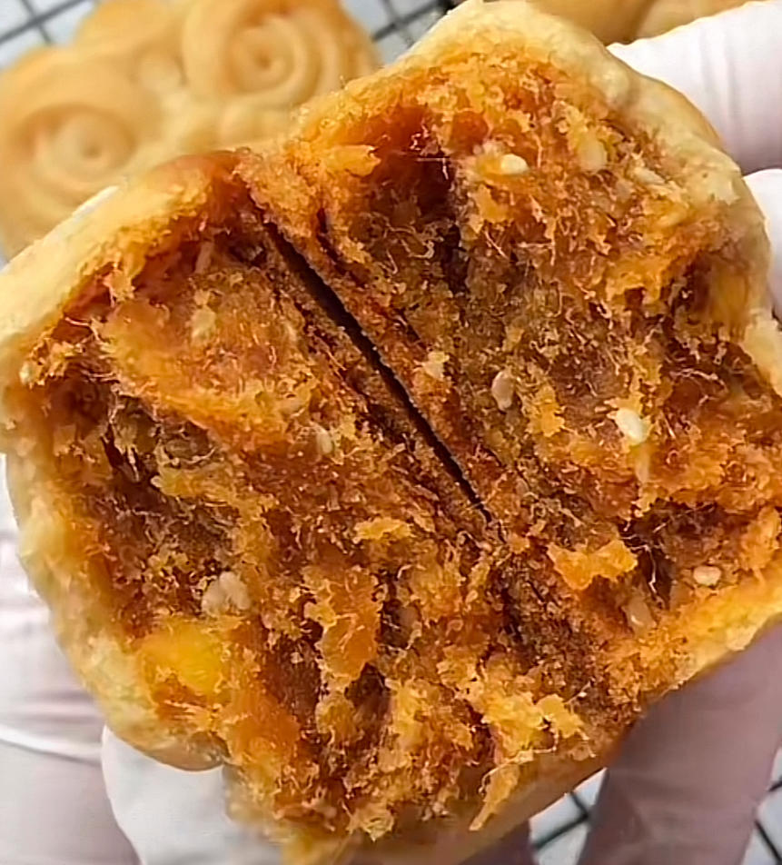 月饼肉松馅料