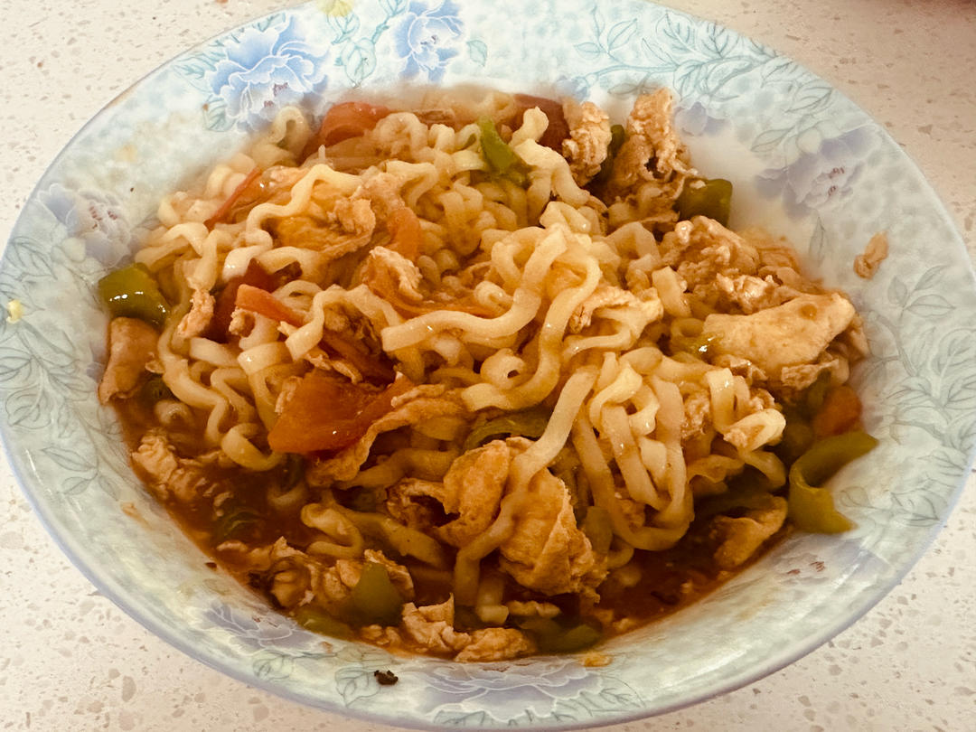 番茄鸡蛋打卤面