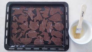 可可粉做巧克力饼干 2种方法（无黄油无牛奶低糖低油型）的做法 步骤6