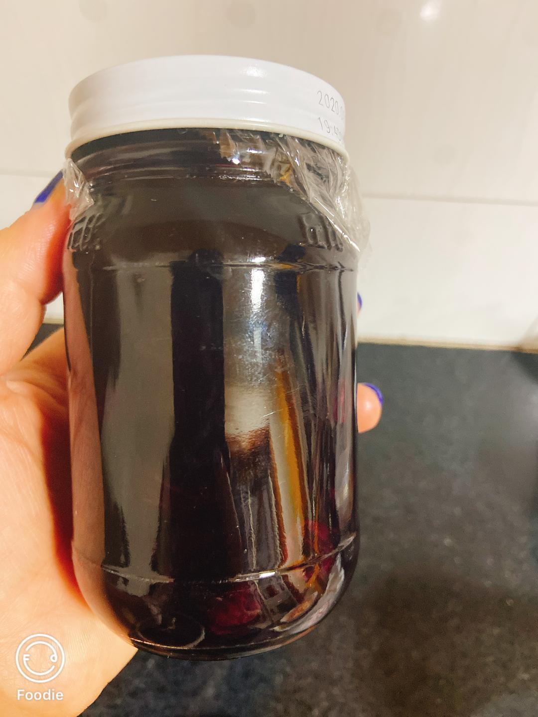 蓝莓酱  自制的做法