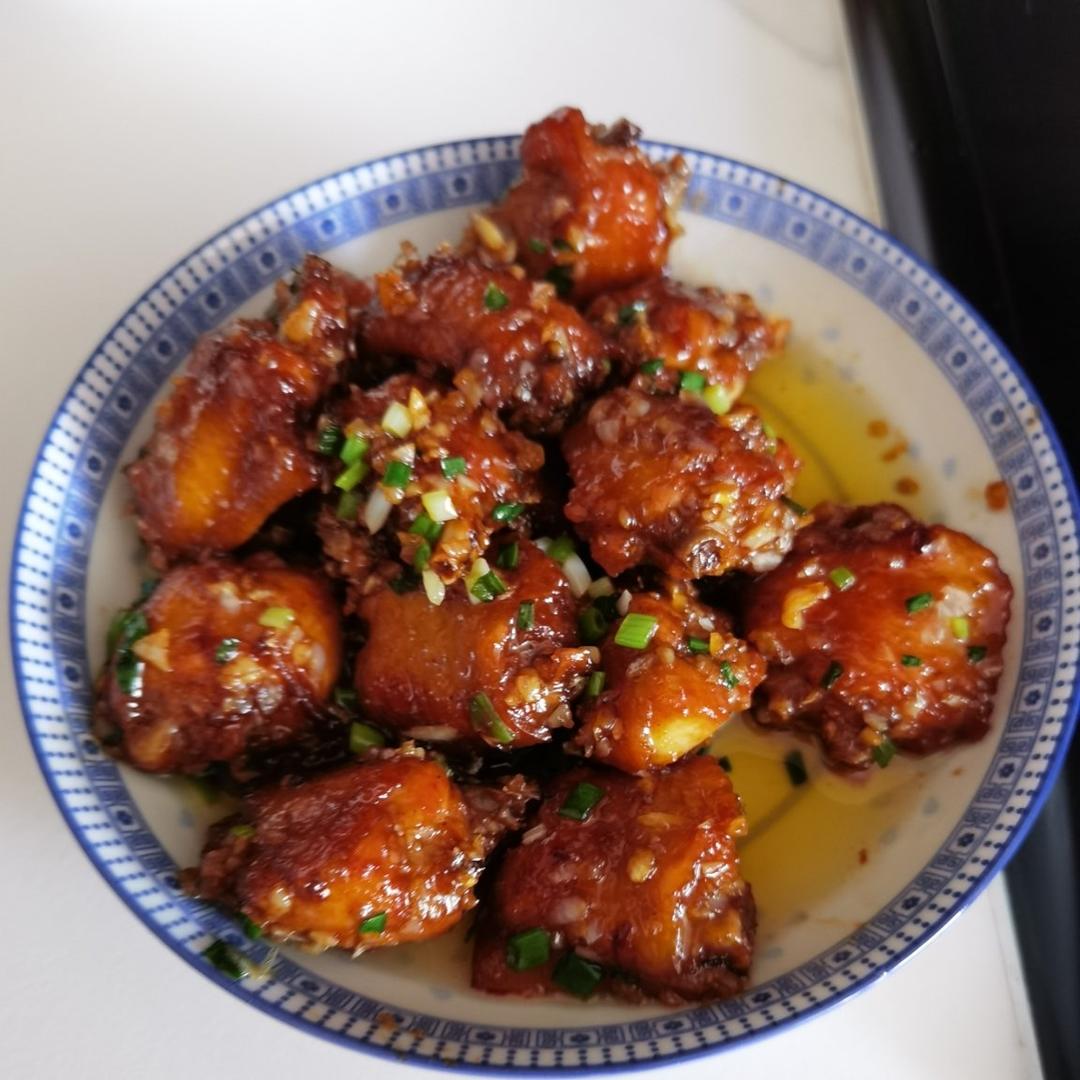 蒜香鸡翅｜孩子们的最爱