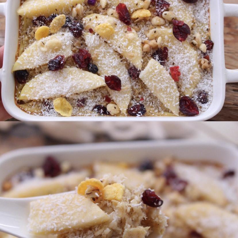 Baked Oatmeal Breakfast 早餐烤燕麦