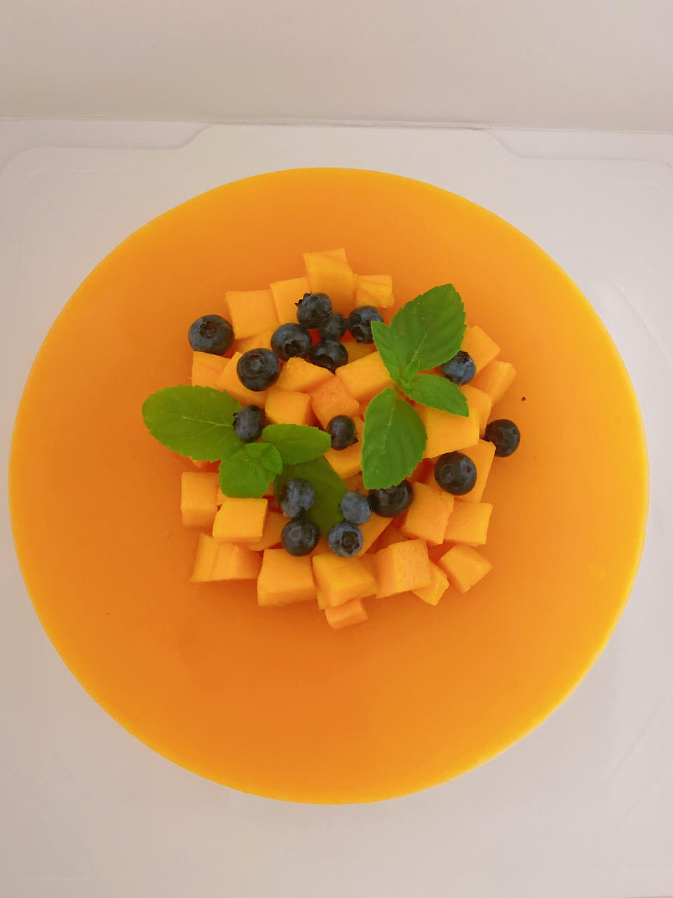 芒果慕斯蛋糕8寸