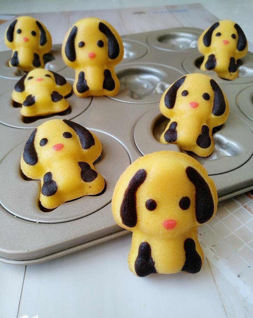 卡通狗狗蛋糕