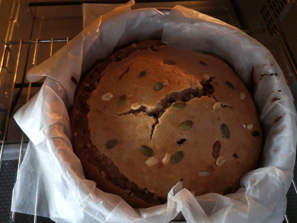 简易版香蕉核桃蛋糕