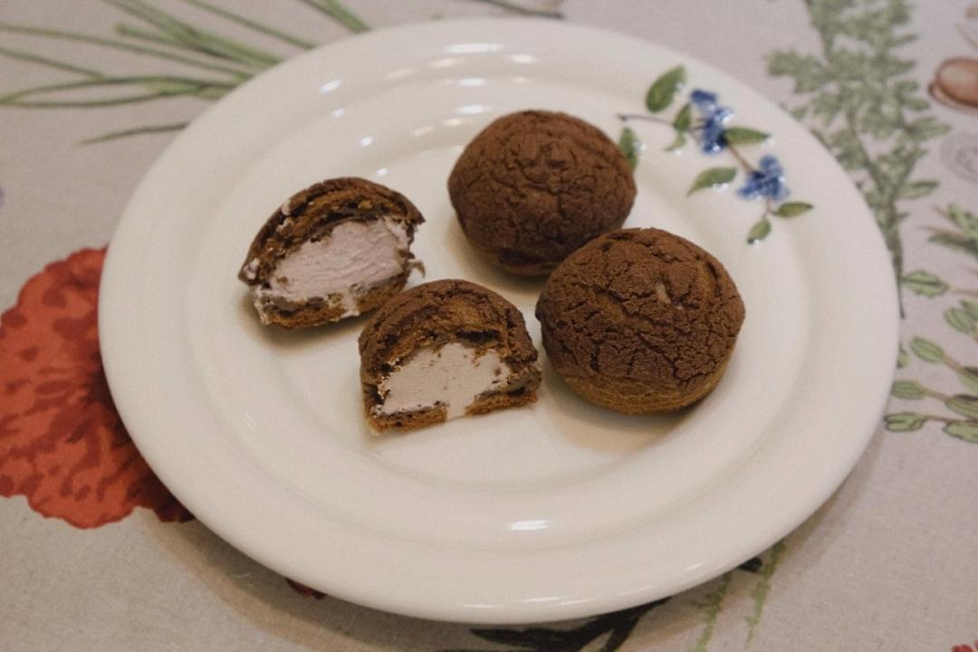 外酥内软❗️巧克力酥皮泡芙❗️巧克力控必入❗️