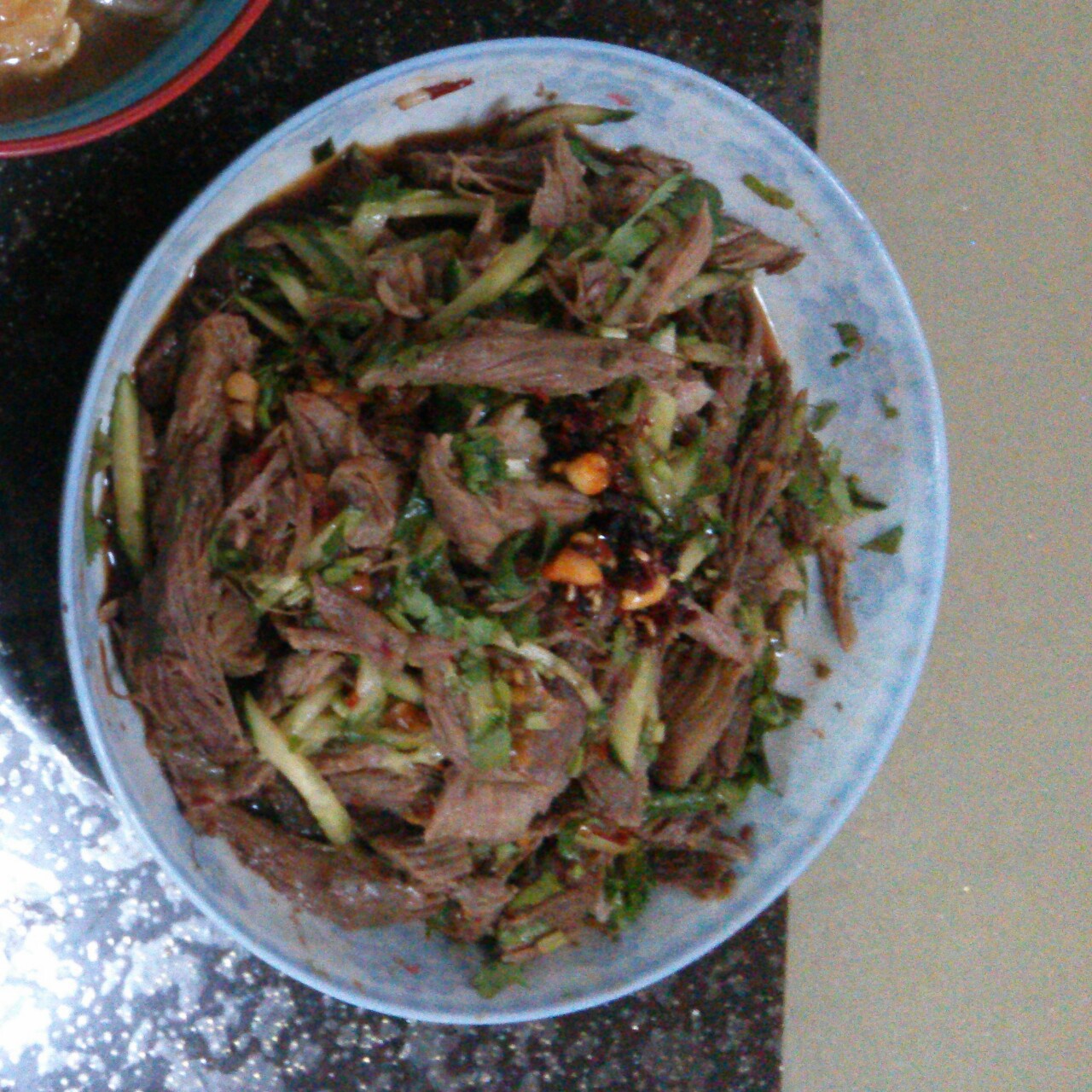 凉拌拆骨肉