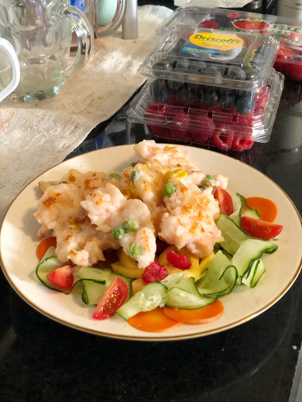 烤虾滑（虾饼）超简单的快手菜！