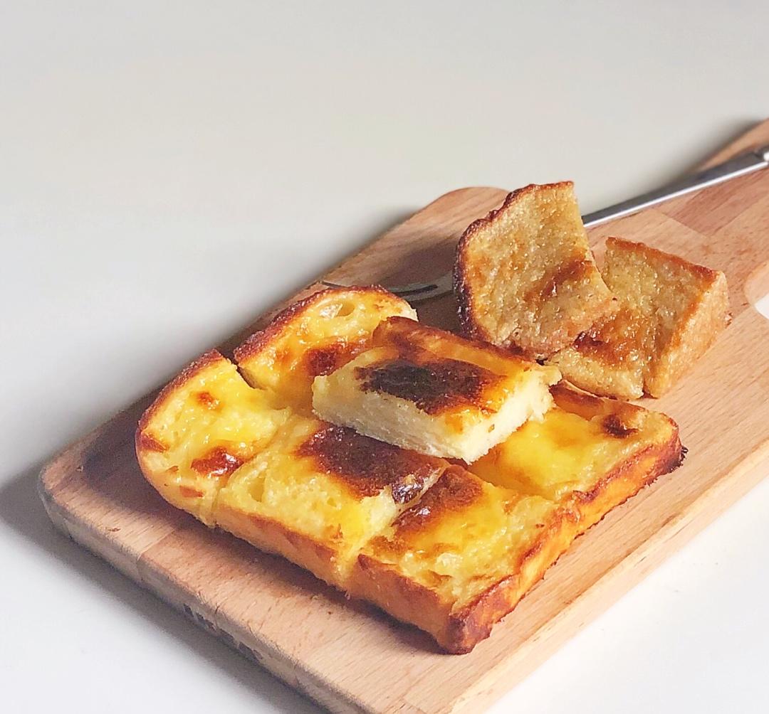 双重芝士岩烧蜂蜜蛋糕 | 岩烧酱+乳酪戚风,完胜岩烧乳酪吐司!