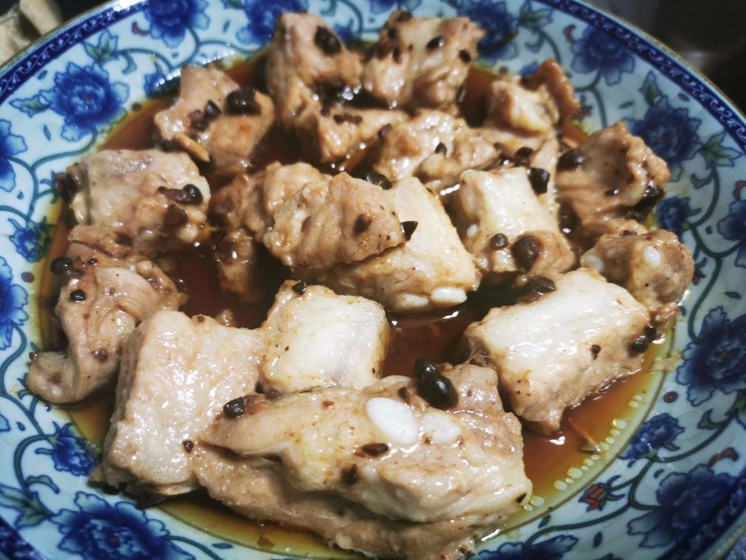 豆豉蒸排骨