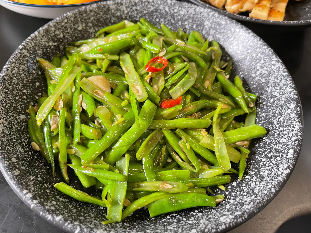 超级下饭的家常菜～清炒四季豆