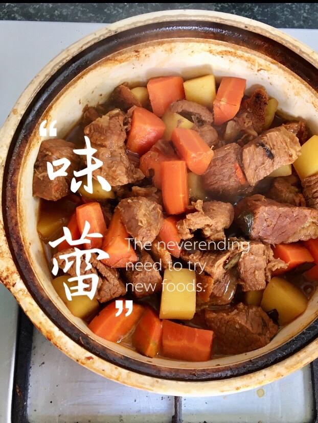 土豆焖牛腩