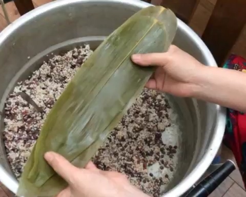 粽子（狗头粽）包法的做法