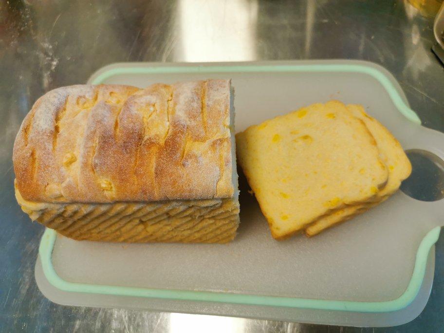 奶香玉米吐司