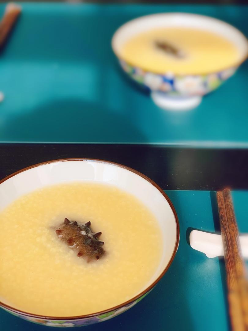 【起床就能吃】电饭锅版海参小米粥