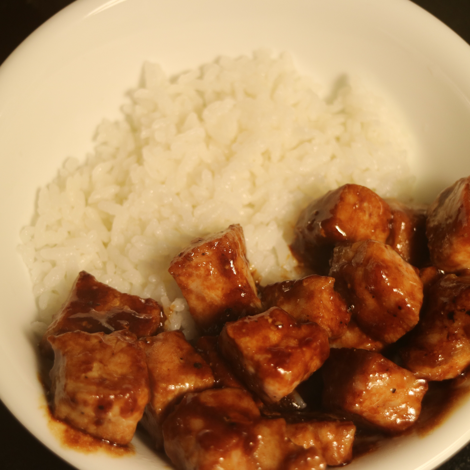 香蒜孜然猪肉粒-解馋神器