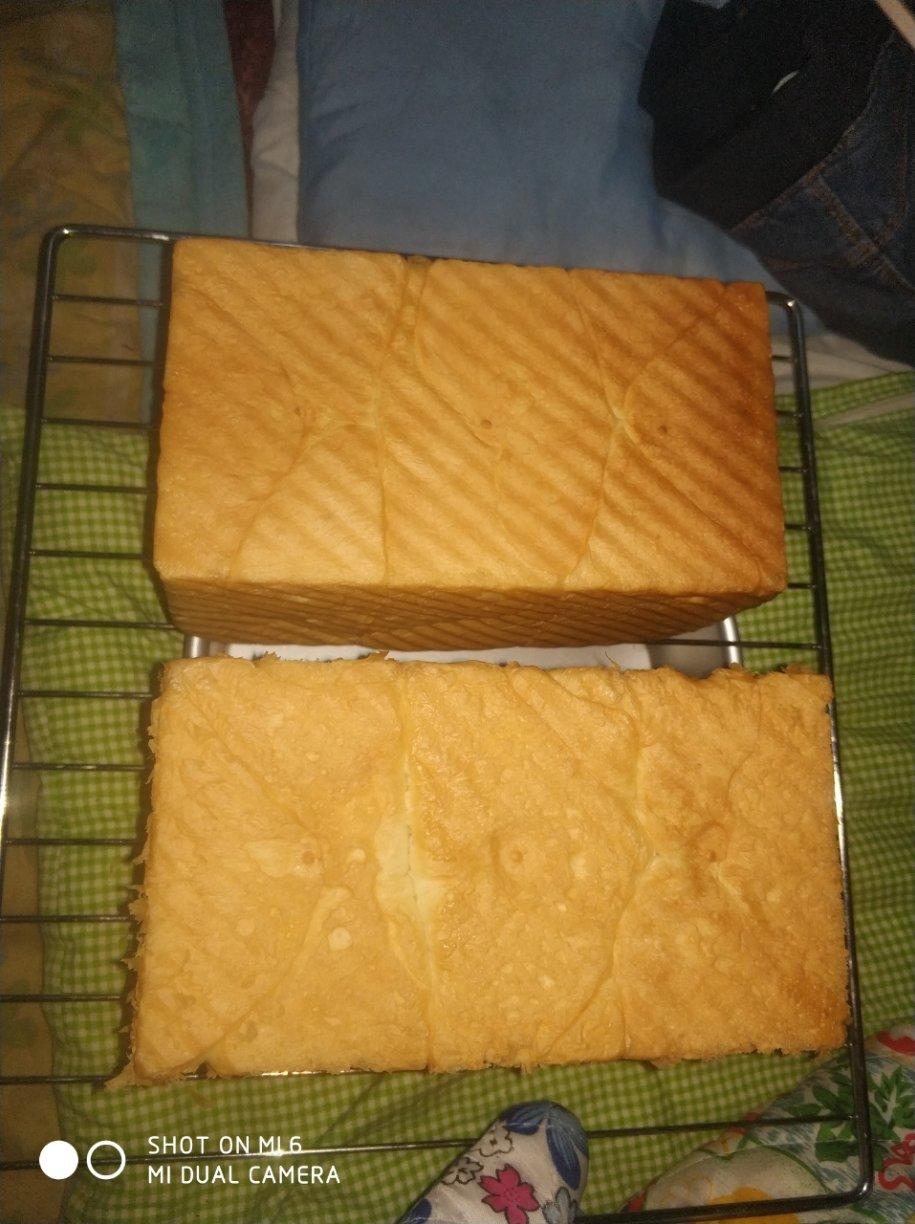 超简单牛奶吐司(一次发酵)