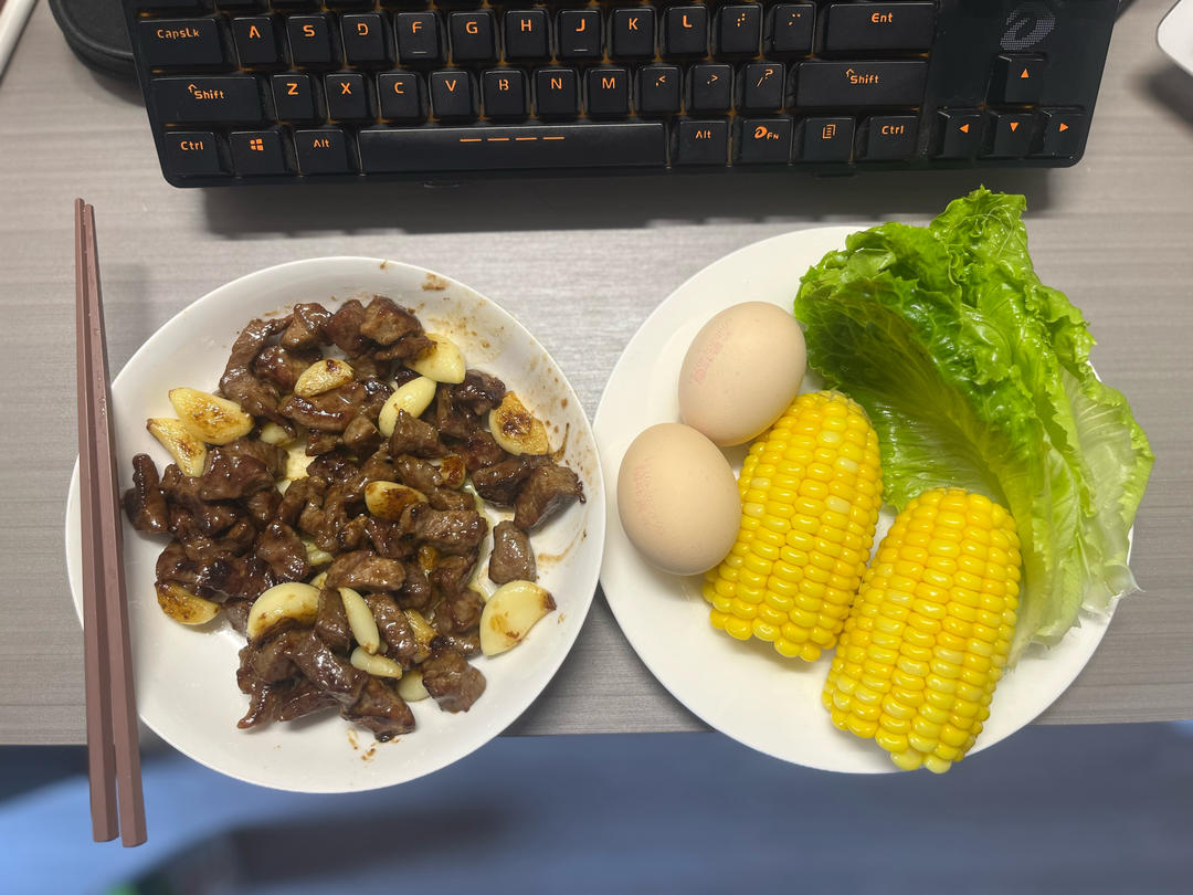 好吃到舔盘的蒜香黑椒牛肉粒