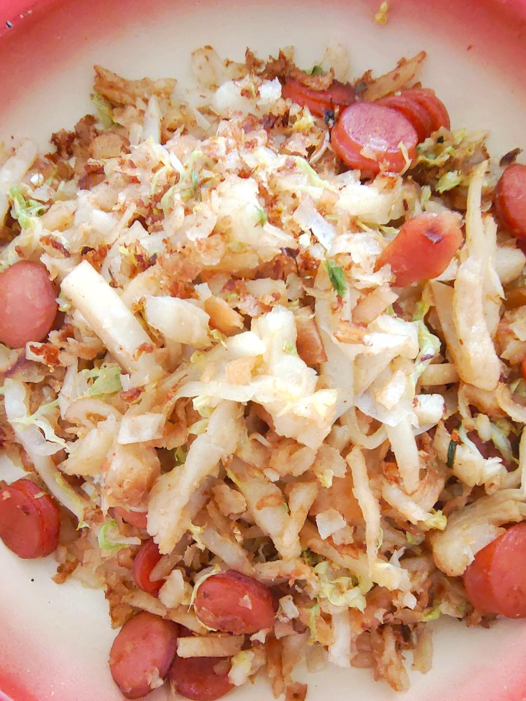 老北京素炒饼(肉炒饼)