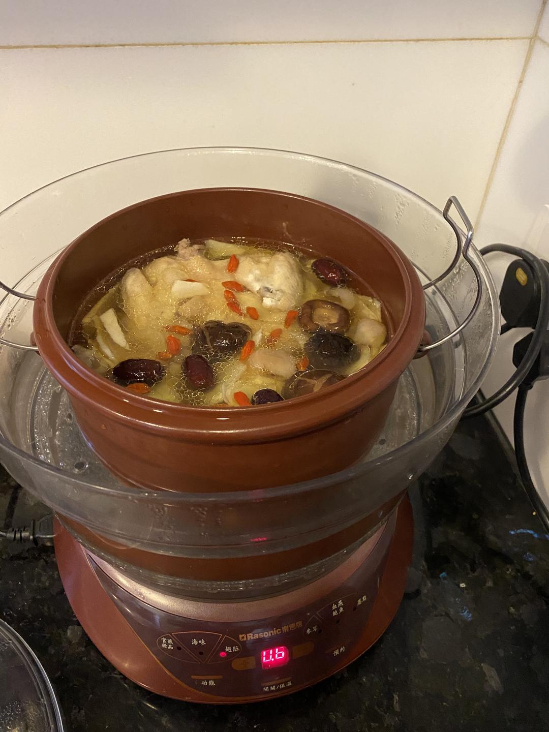 鸡汤(隔水炖满分款)             -鸡系列1的做法 步骤12