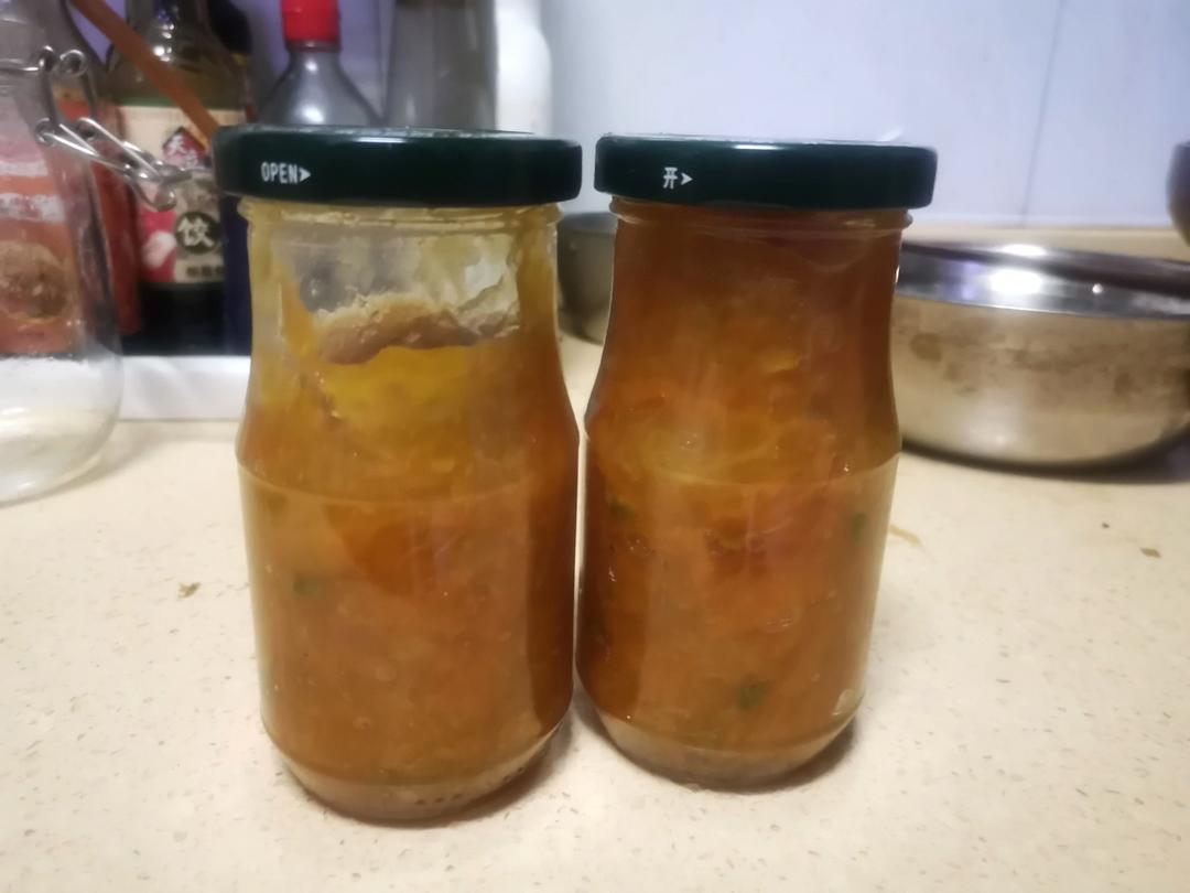 金桔酱润肺止咳化痰疗效好。金桔酱。