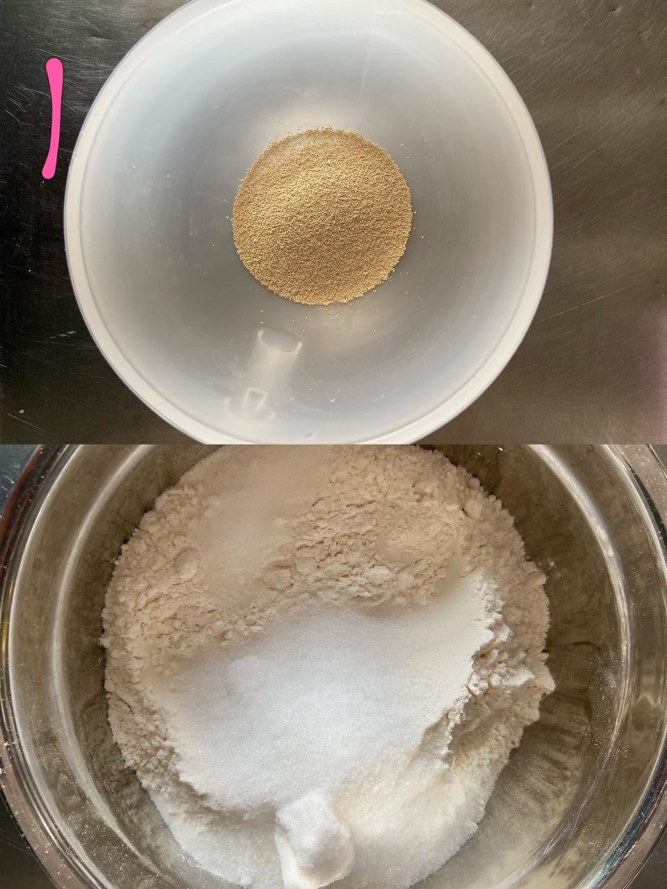 纯奶手撕吐司的做法 步骤1