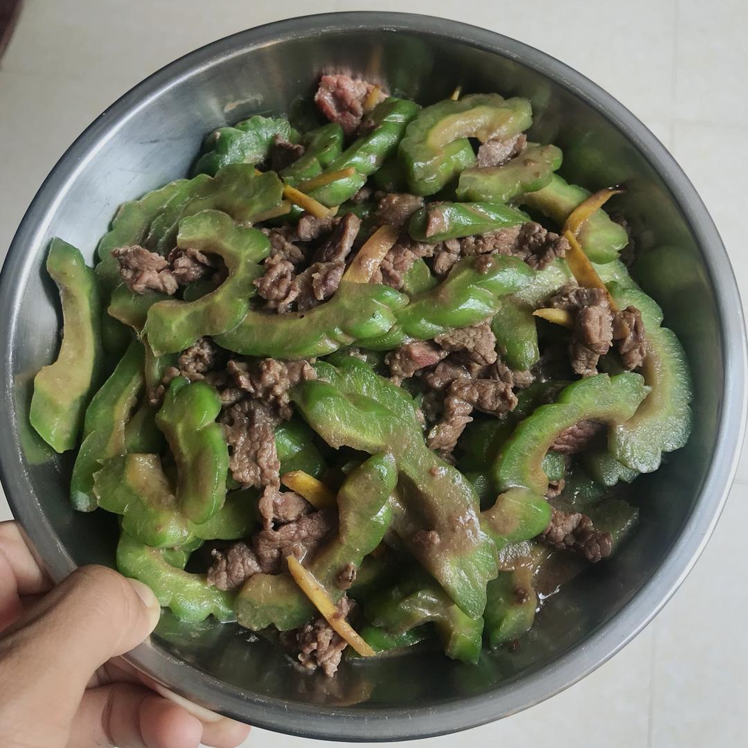 苦瓜炒牛肉