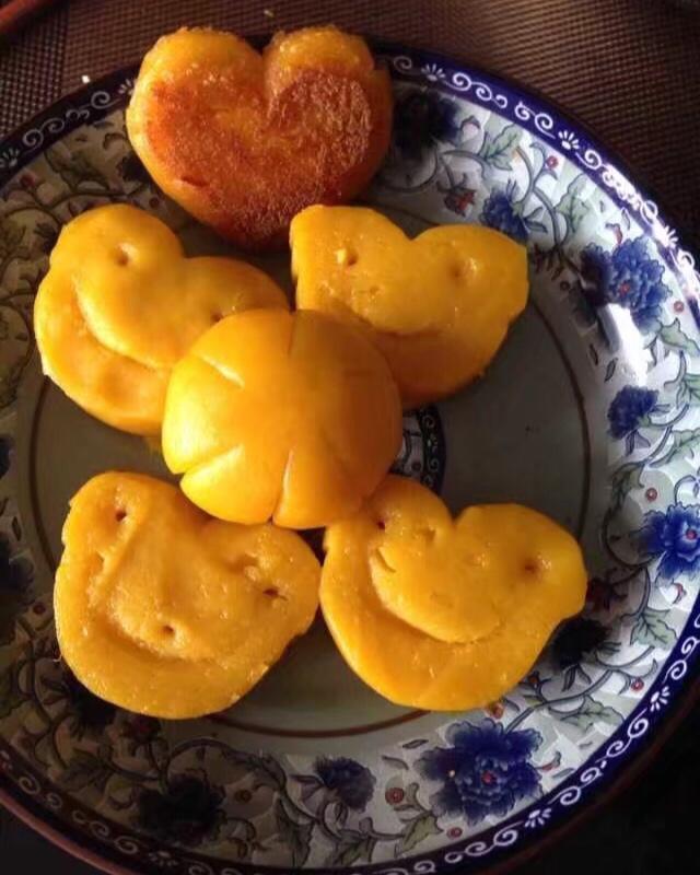 🐮奶香南瓜饼，炒鸡适合小朋友吃~