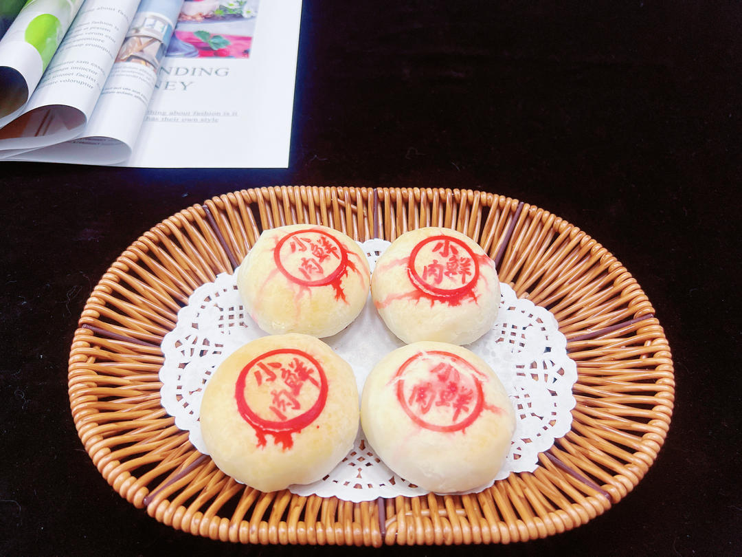 苏式鲜肉月饼|皮薄肉大多汁酥掉渣|超详细附视频