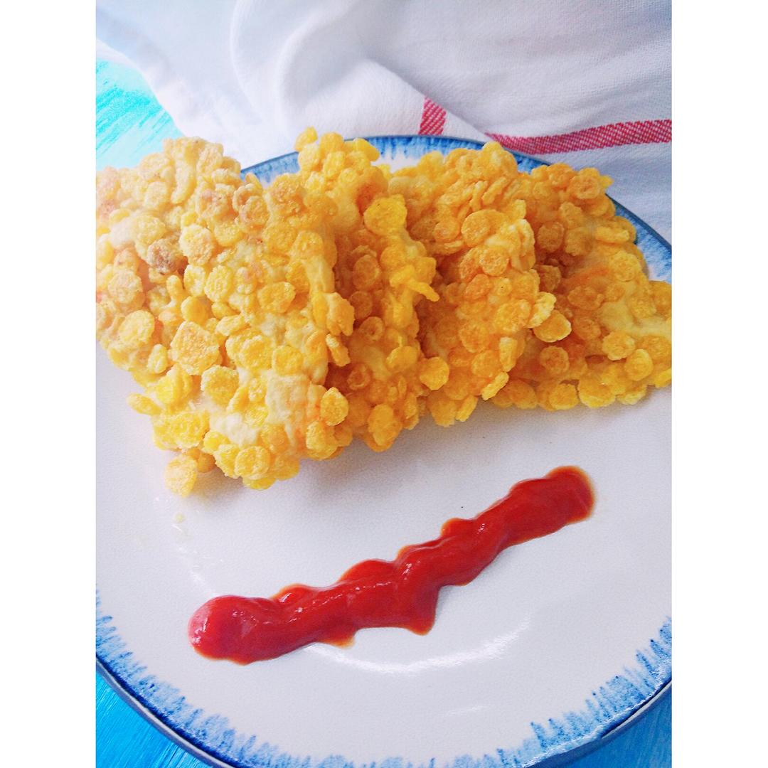 梓桐妈妈0117做的宜家玉米虾排