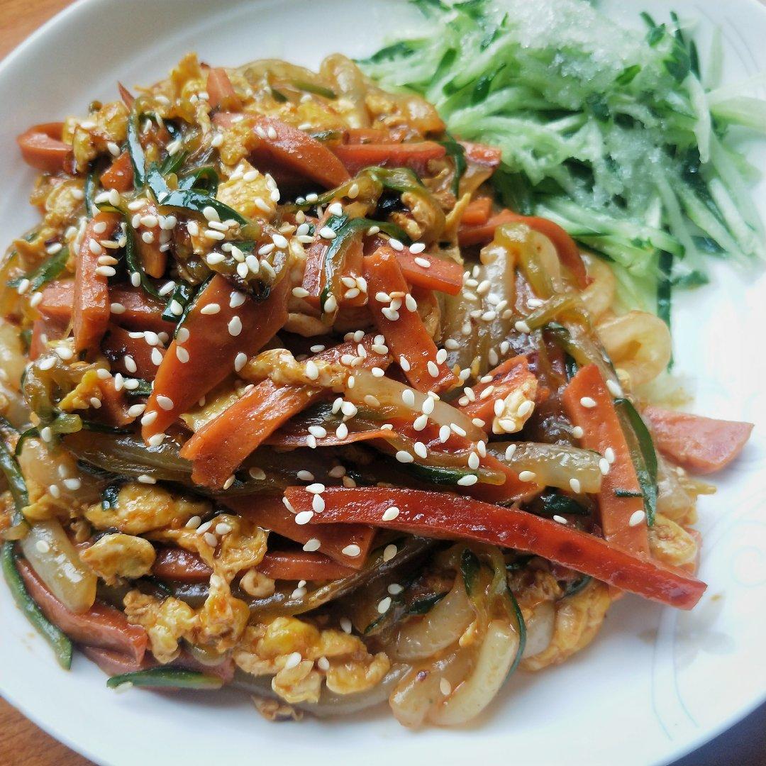 吃一次就上瘾的炒土豆粉