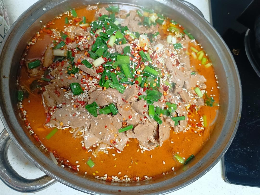 超级好吃的家常水煮肉片