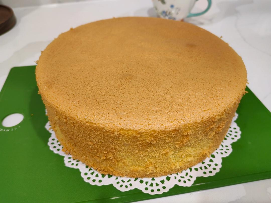 视频菜谱:原味戚风蛋糕8寸戚风蛋糕不裂