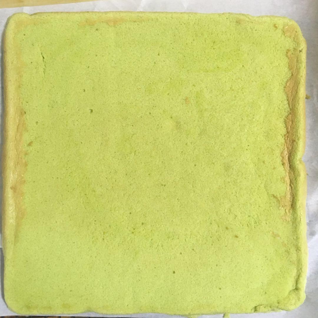 榴莲斑斓蛋糕卷