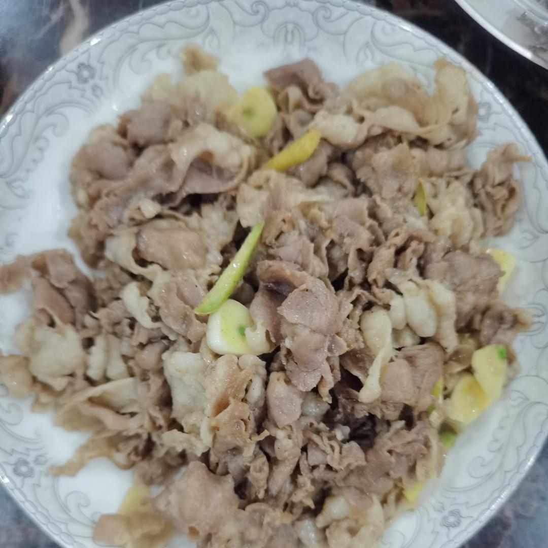 孜然羊肉片