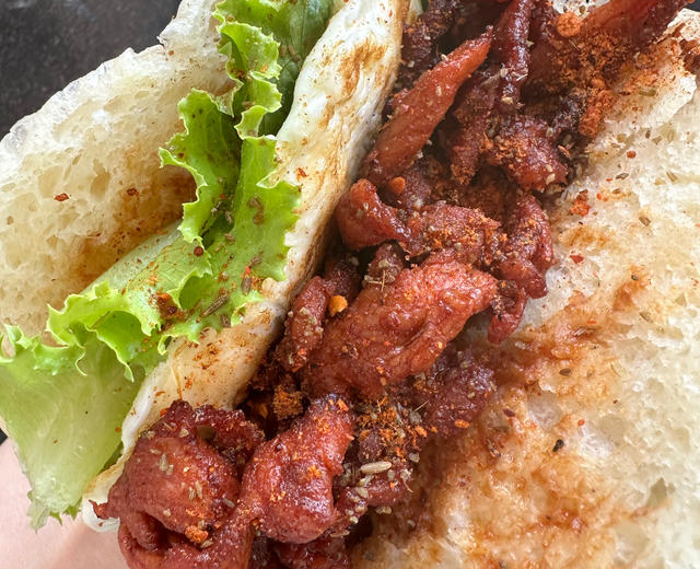 里脊夹饼 里脊夹饼