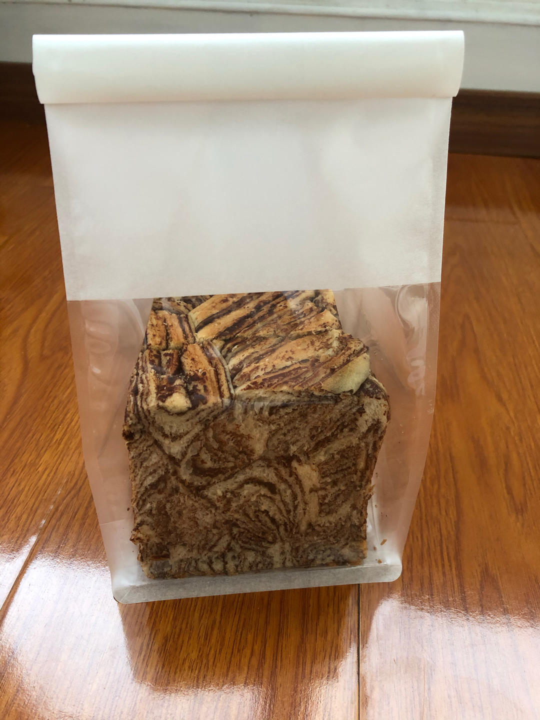 大理石纹巧克力吐司