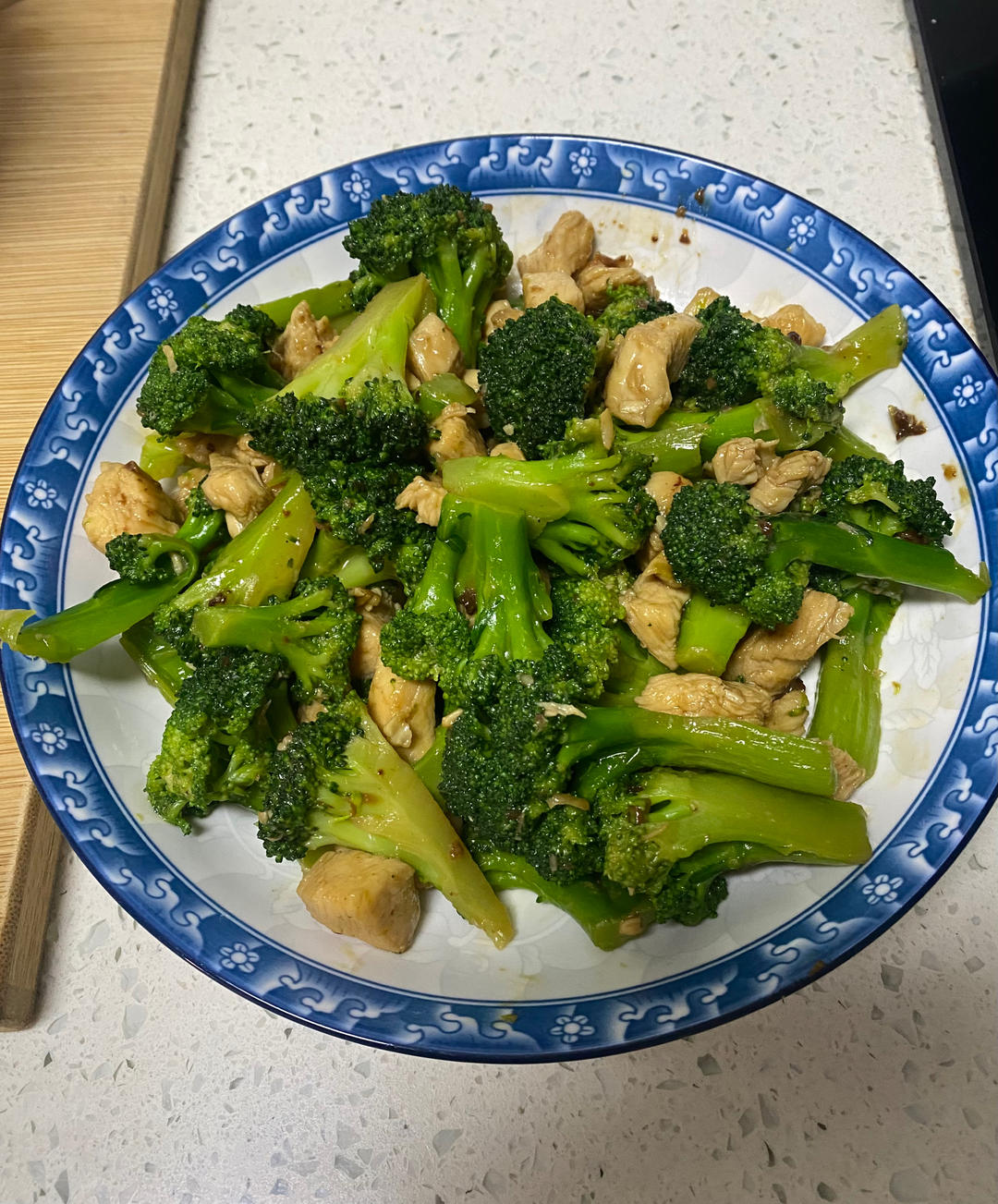 西蓝花炒鸡胸肉