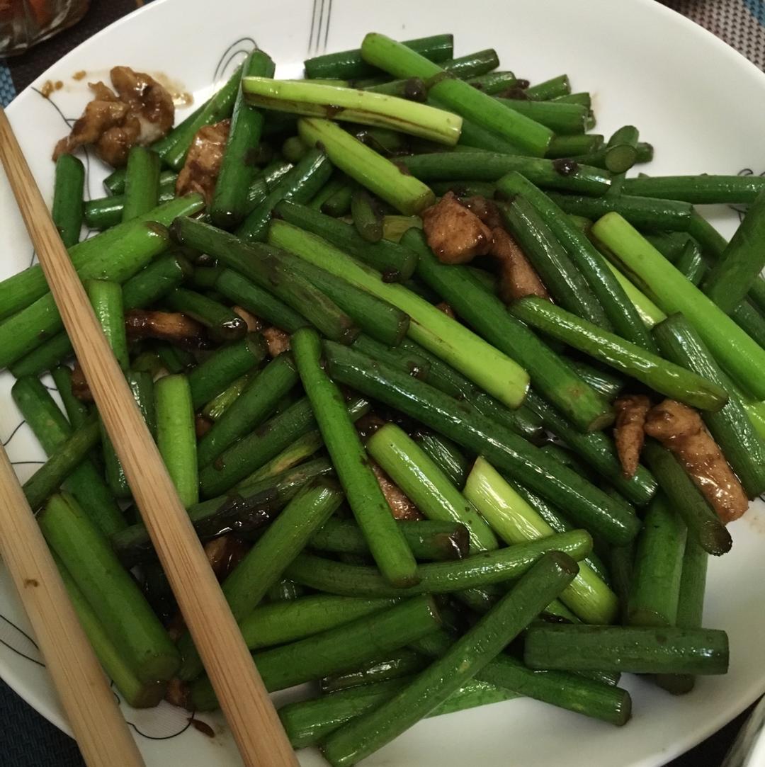 蒜薹炒肉