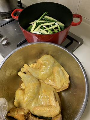 盐焗鸡——铸铁锅无水版的做法 步骤15