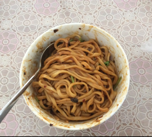 花生酱酸辣拌面——超级无敌懒人法