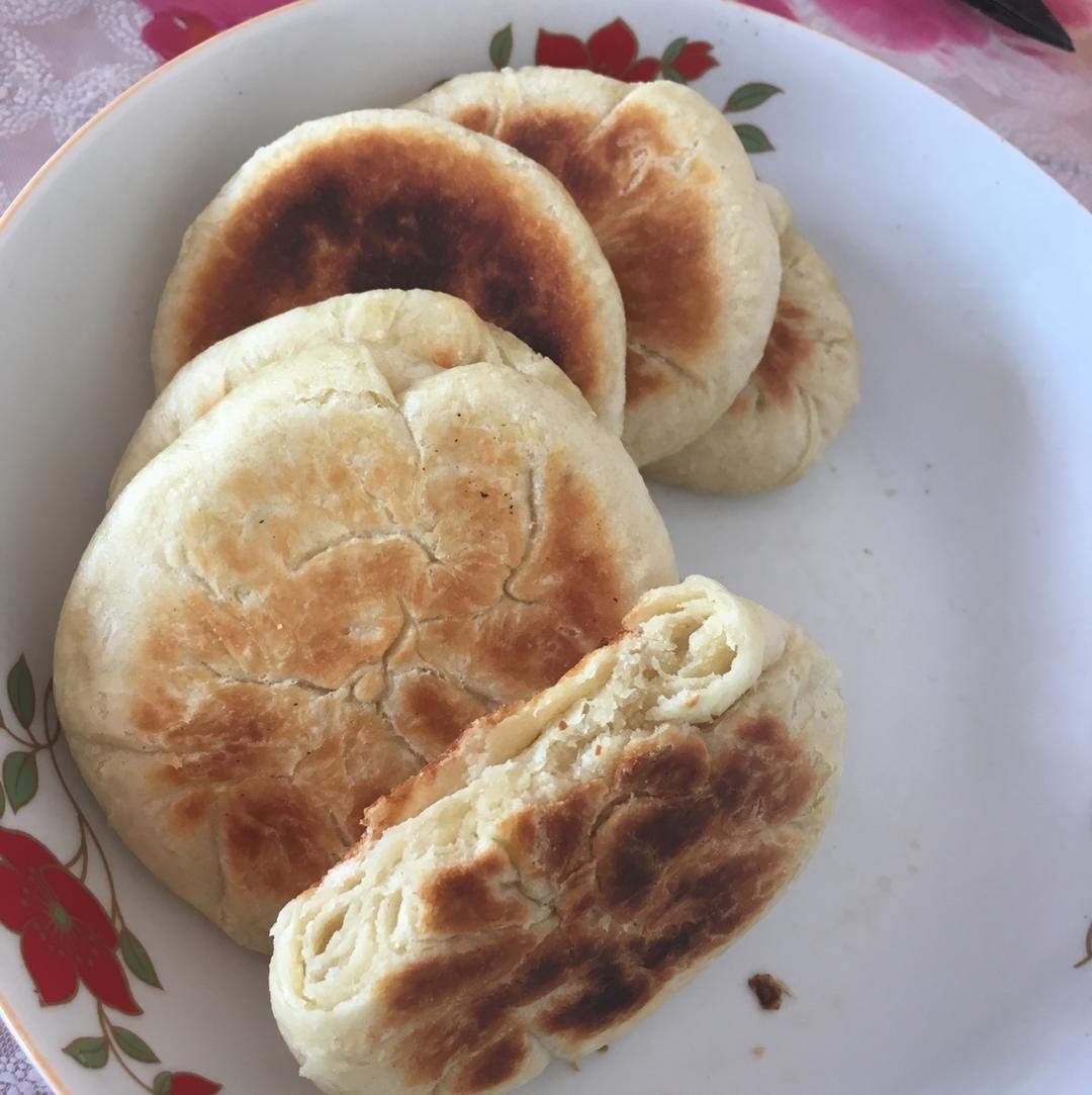 发面油酥小糖饼