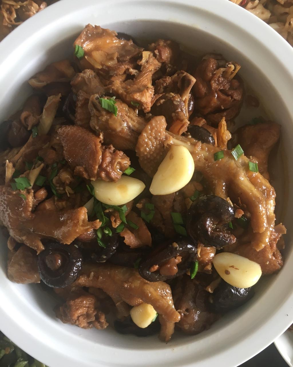 海阔天空8做的香菇炖鸡