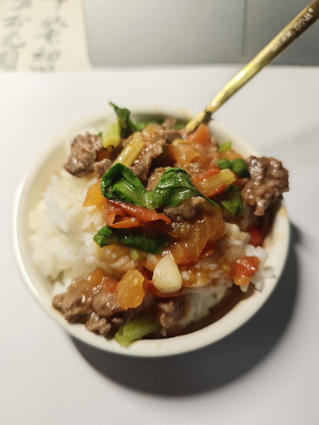 酸酸甜甜的番茄炒牛肉 | 开胃又下饭