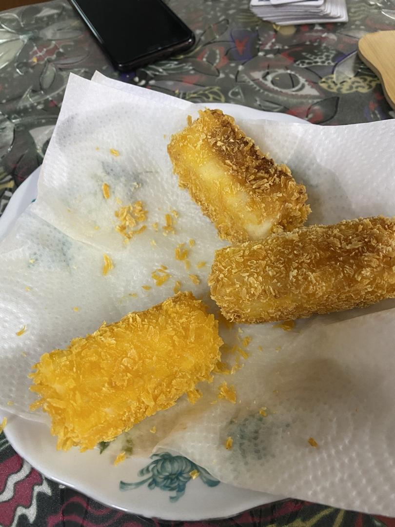 炸鲜奶糕【简单易做】