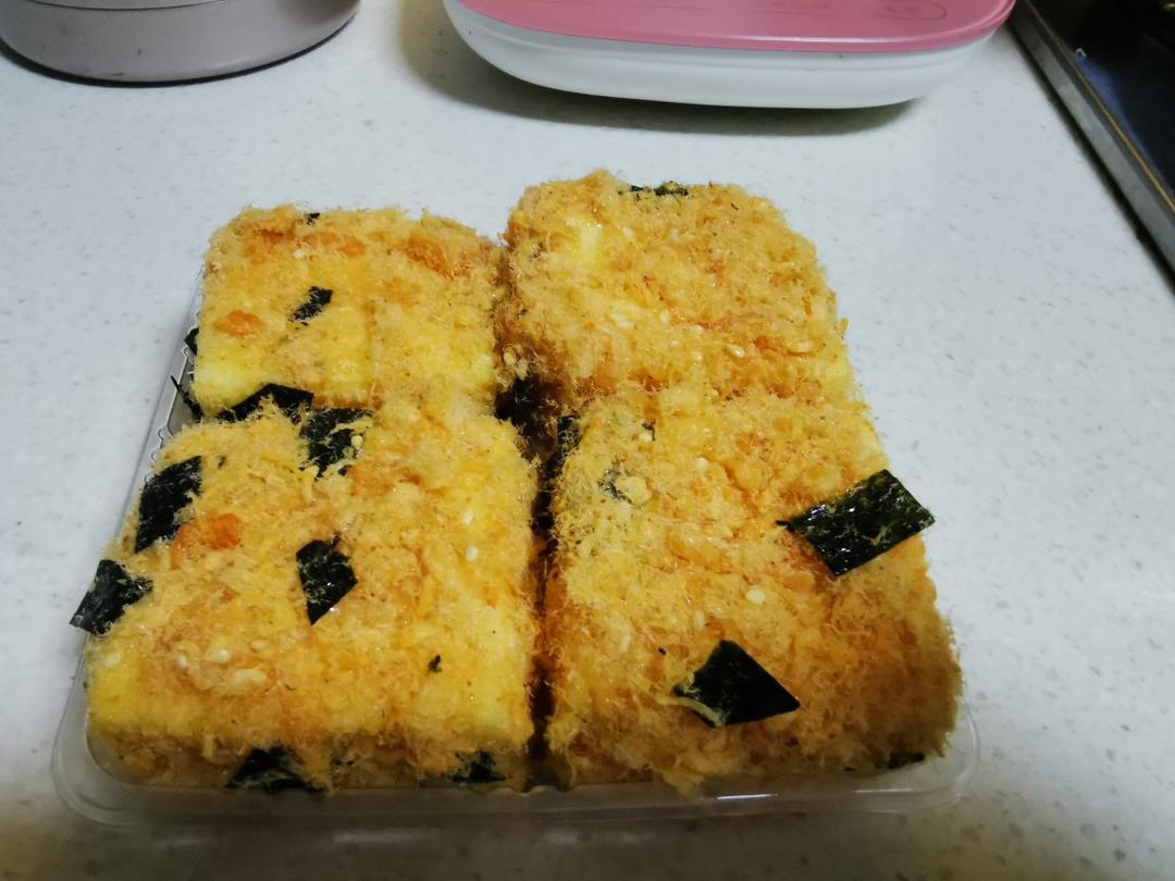 网红升级“拉丝肉松小贝”，用“青井”老师的酸奶戚风方子，更赞了！
