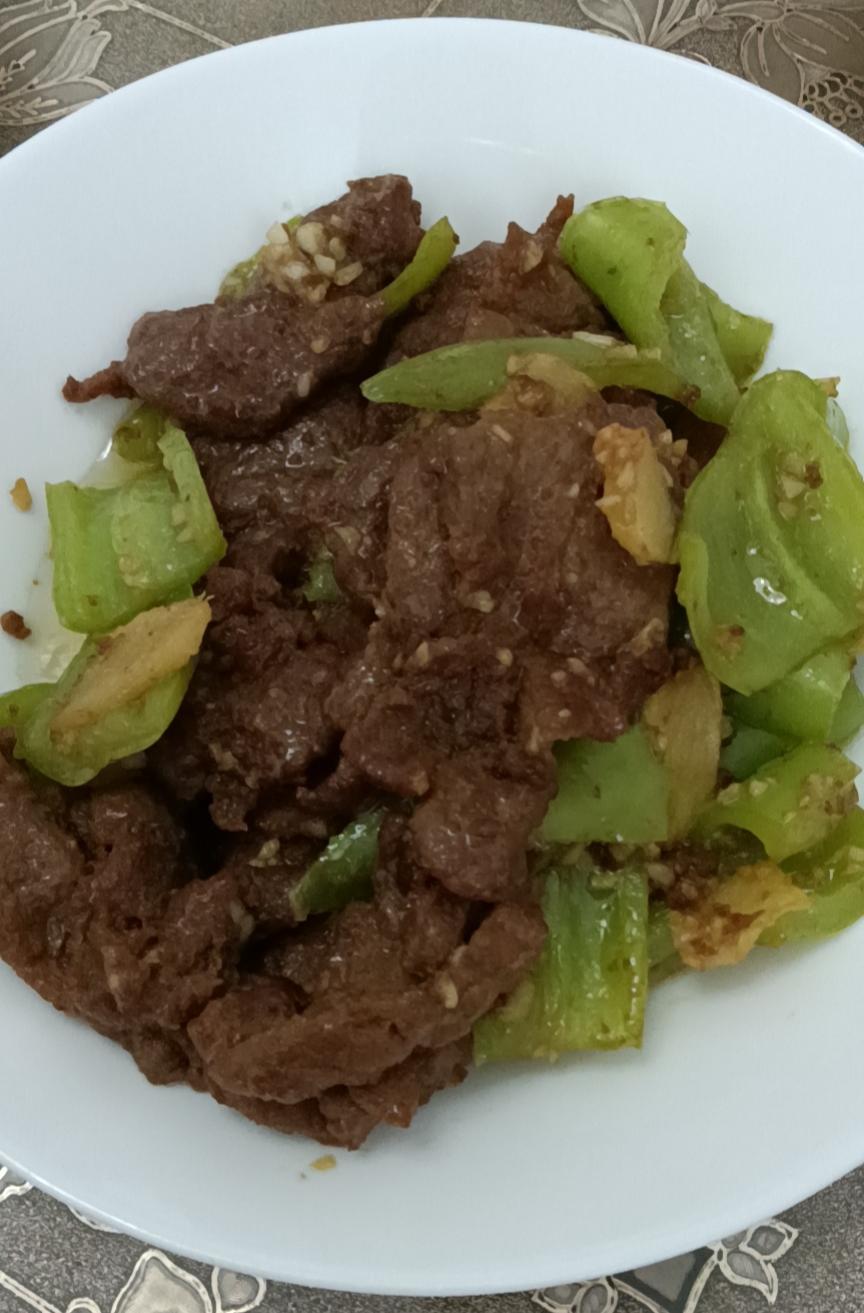 青椒牛柳